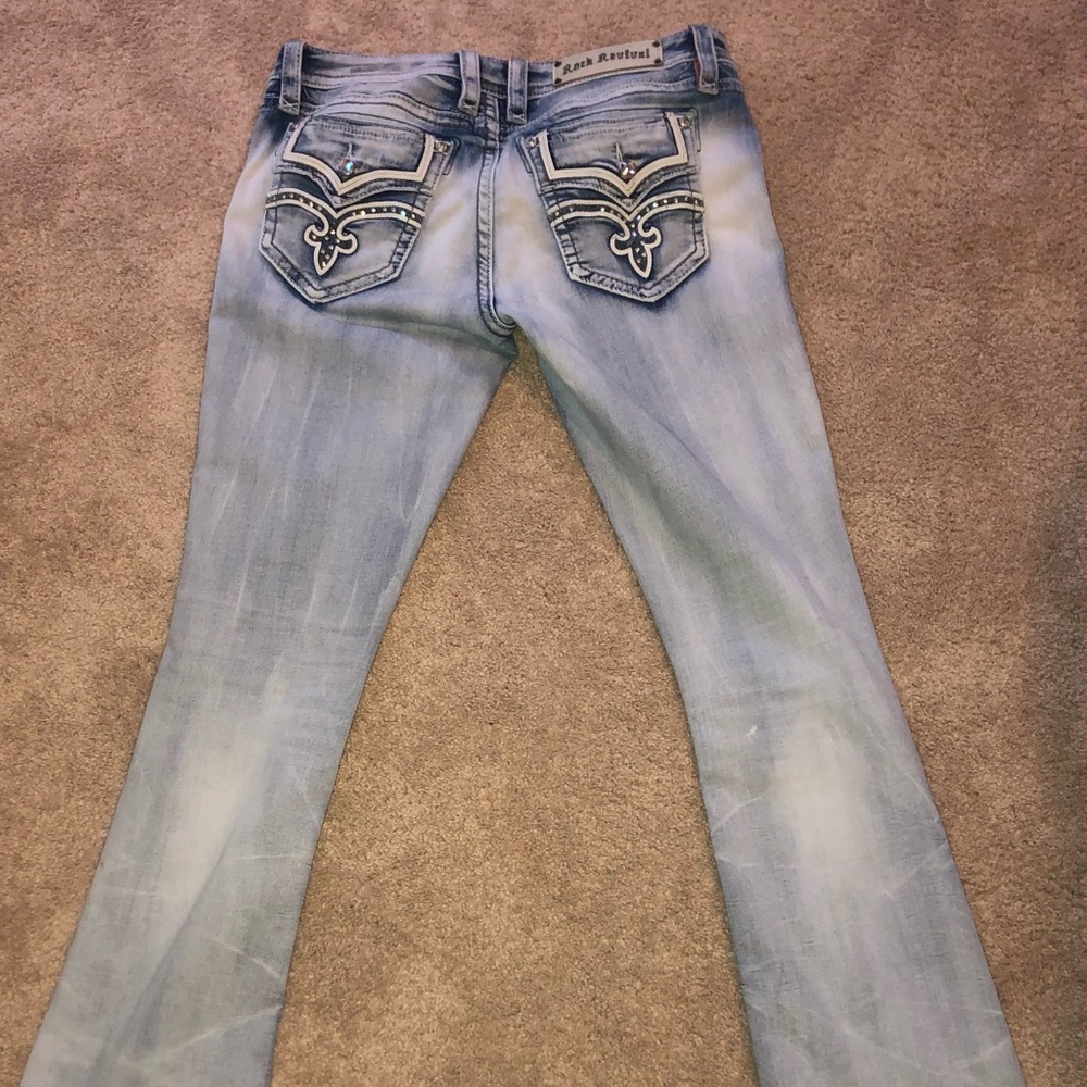 Like new designer bootcut Jeans